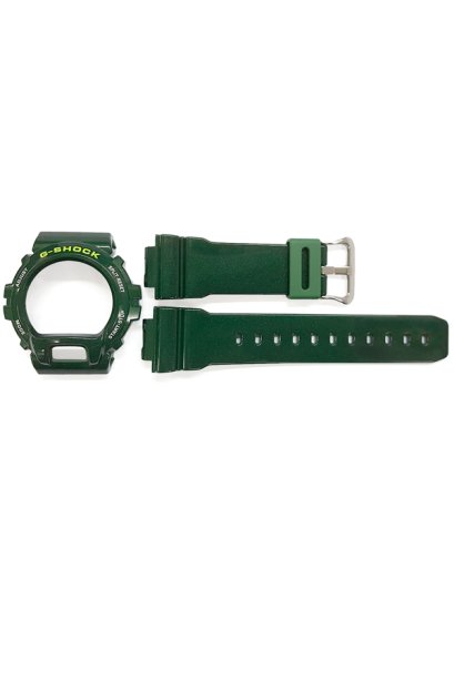 Casio G-Shock กรอบและสาย รุ่น DW-6900CC-3 (สีเขียว)